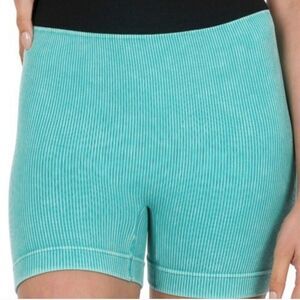 Zenana Ribbed Shorts